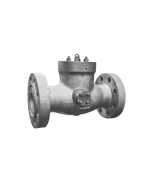 美标不锈钢法兰旋启式止回阀